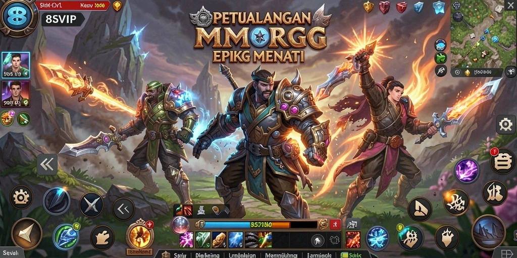 Gameplay seru dan interaktif dalam 8SVIP dengan grafis menawan.