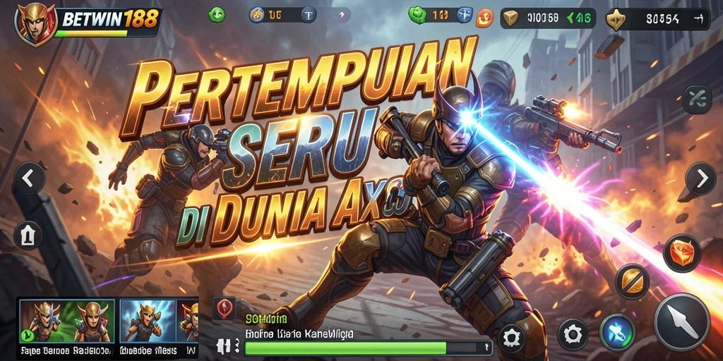 Tampilan gameplay intens dalam pertempuran Action BETWIN188.