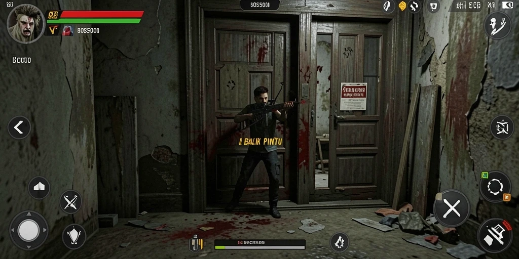Gameplay menakutkan di dalam dunia kegelapan.