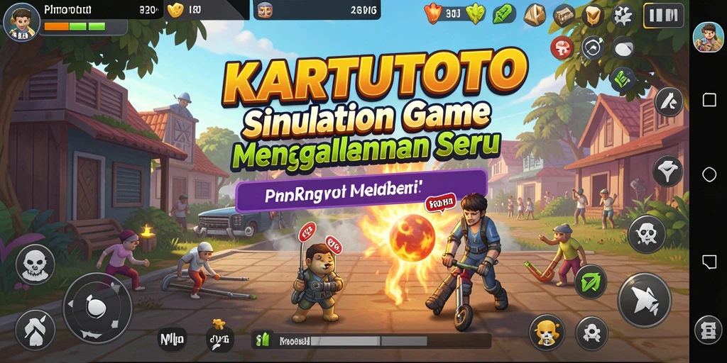 Screenshot gameplay KARTUTOTO yang menampilkan pengalaman simulasi yang mendalam.