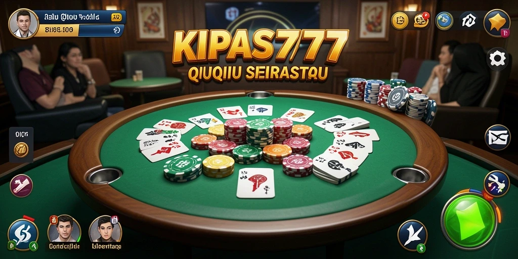 Tampilan gameplay QiuQiu yang menarik di KIPAS777.