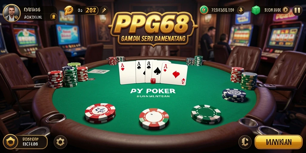 Tampilan gameplay seru di PGG68 dengan pemain berkompetisi.
