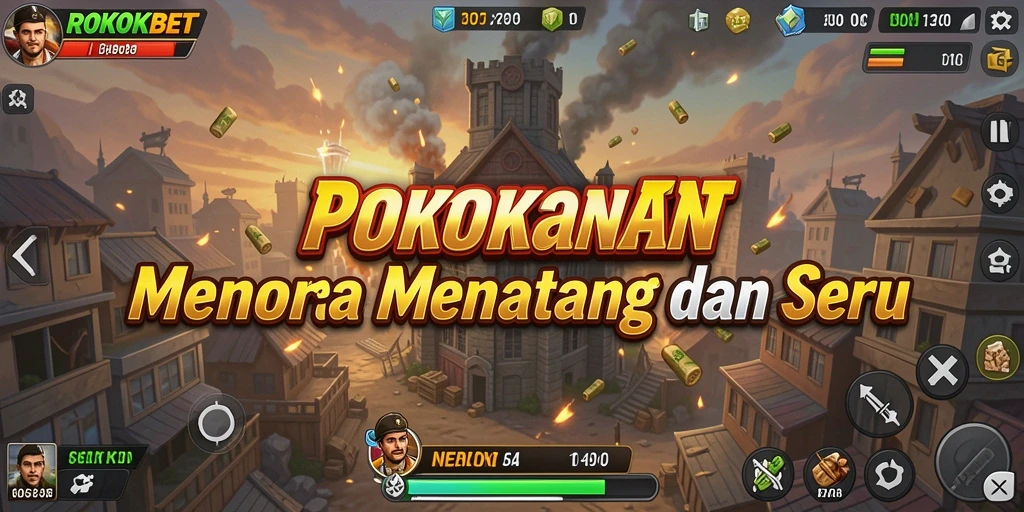 Gameplay menara pertahanan yang seru dan strategis.