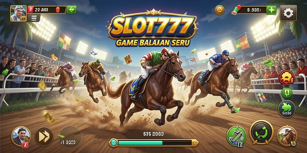 Tangkap gambar seru dalam balapan adrenalin tinggi di SLOT777.