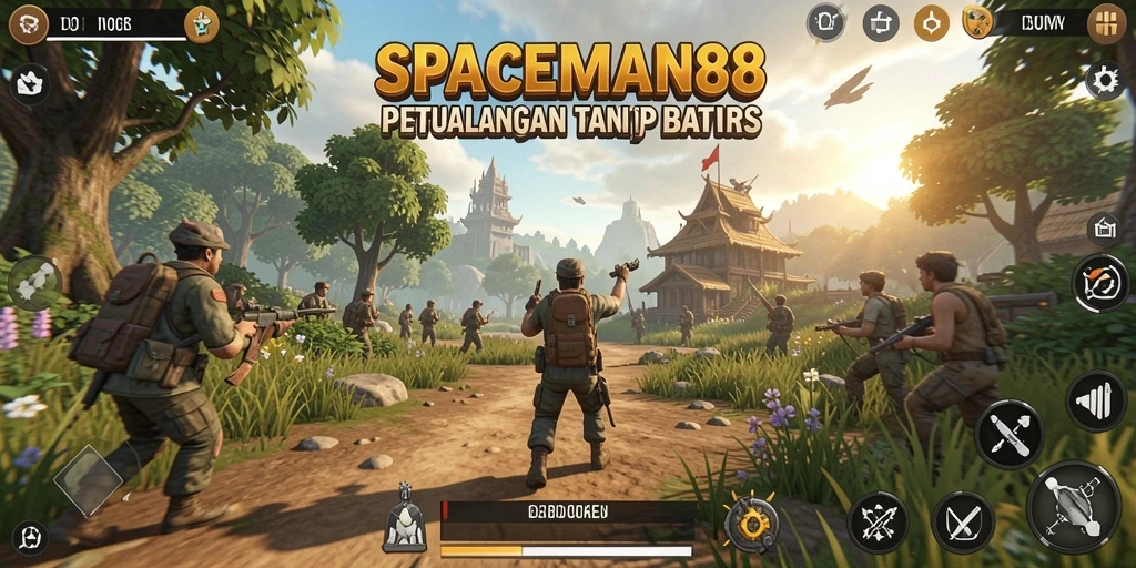 Tampilan gameplay SPACEMAN88 yang menakjubkan dalam dunia terbuka.