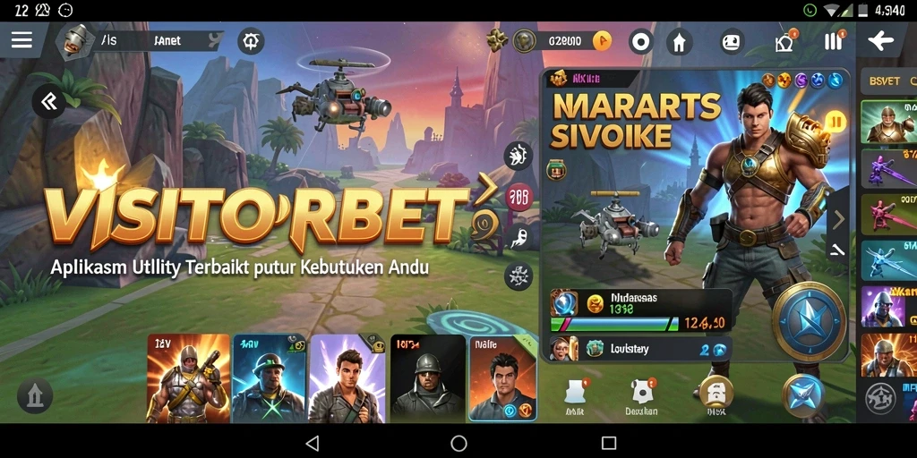Tampilan utama <strong>VISITORBET</strong> memperlihatkan antarmuka yang bersih dan fungsional.